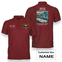 Thumbnail for BER - Poster - Double-Side Polo - Red + Name