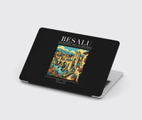 Thumbnail for BESALU - Poster - MacBook Case - Black