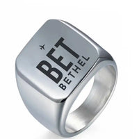 Thumbnail for Bethel Airport (BET) Rings - Ring - Silver