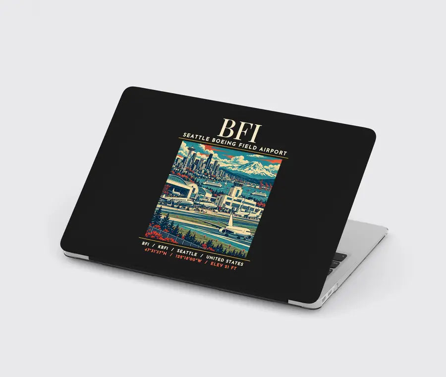 BFI - Poster - MacBook Case - Black