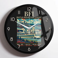 Thumbnail for BFI - Poster - Wall Clock Framed - Black