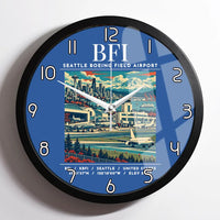 Thumbnail for BFI - Poster - Wall Clock Framed - Blue