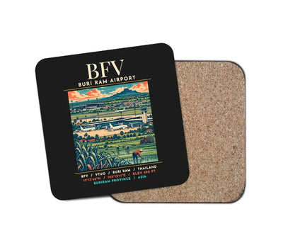 BFV - Poster - Coaster - Black