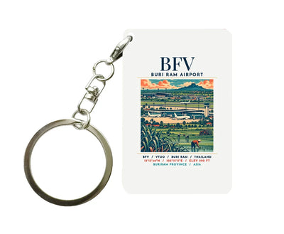 BFV - Poster - Key Chain - White