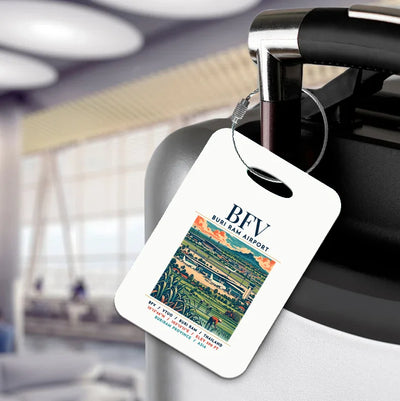 BFV - Poster - Luggage Tag - White