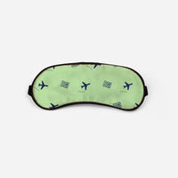 Thumbnail for Grantley Adams International Airport (BGI) Sleep Masks - Sleep Mask - Pattern - Light Green