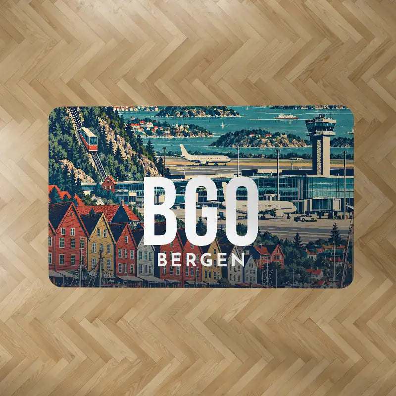 Bergen Airport Flesland (BGO) Carpets - Carpet Rectangle - Scene