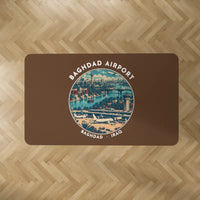 Thumbnail for Baghdad International Airport (BGW) Carpets - Carpet Rectangle - Badge - Brown V2