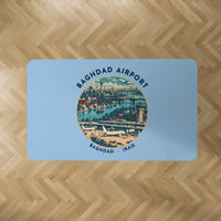 Thumbnail for Baghdad International Airport (BGW) Carpets - Carpet Rectangle - Badge - Light Blue V2