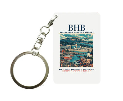 BHB - Poster - Key Chain - White