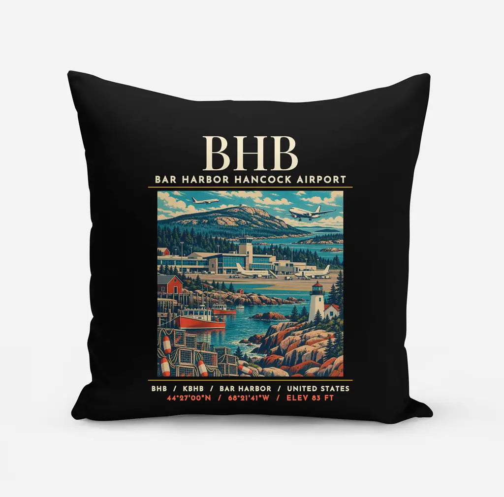 BHB - Poster - Pillow - Black