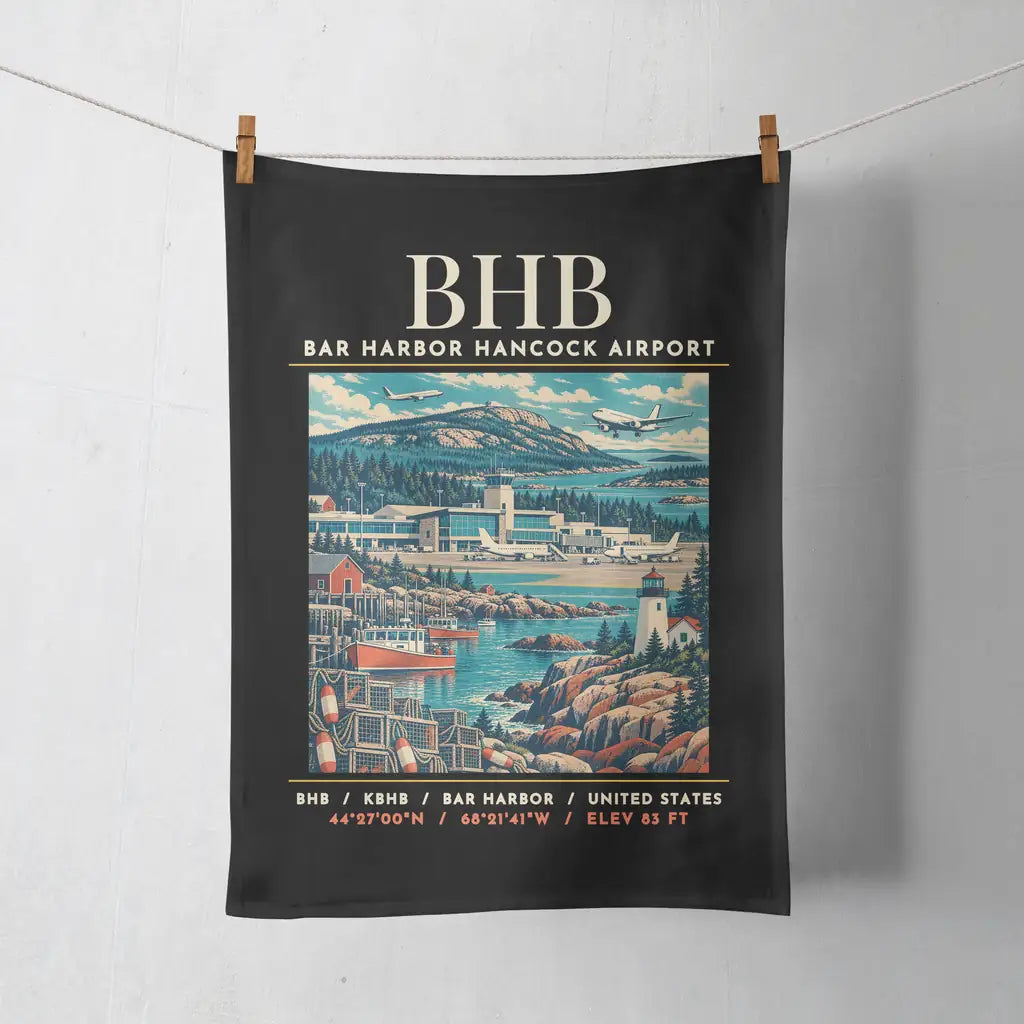 BHB - Poster - Towel - Black
