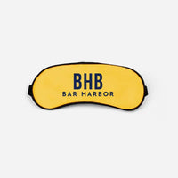 Thumbnail for Bar Harbor Hancock County Airport (BHB) Sleep Masks - Sleep Mask - Code - Yellow