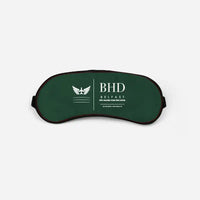 Thumbnail for George Best Belfast City Airport (BHD) Sleep Masks - Sleep Mask - Front - Dark Green