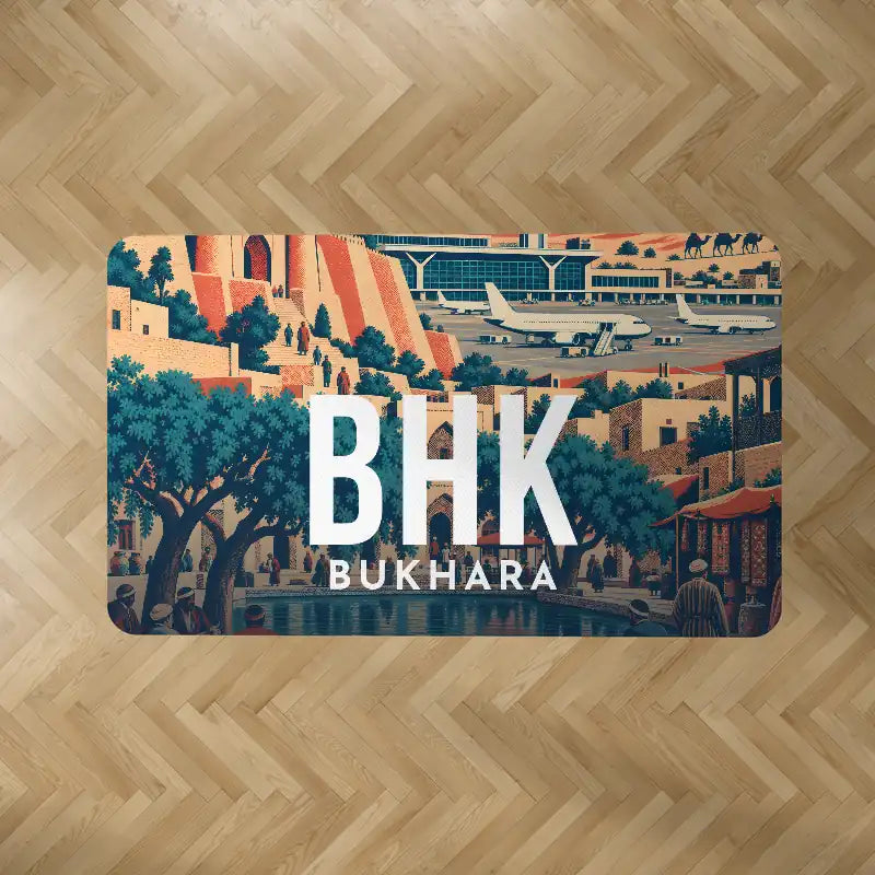 Bukhara International Airport (BHK) Carpets - Carpet Rectangle - Scene V2