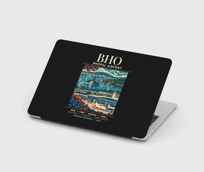 BHO - Poster - MacBook Case - Black