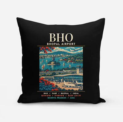BHO - Poster - Pillow - Black