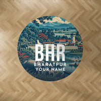 Thumbnail for Bharatpur Airport (BHR) Carpets - Carpet Round - Scene + Name V2