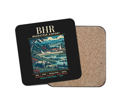 BHR - Poster - Coaster - Black