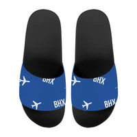Thumbnail for Birmingham Airport (BHX) Slippers & Flip Flops - Slippers - Sport - Pattern - Blue
