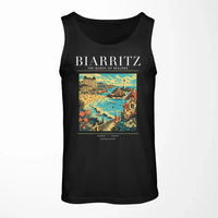 Thumbnail for BIARRITZ - Poster - Tank Top - Black