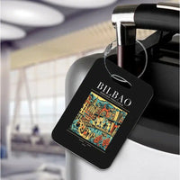 Thumbnail for BILBAO - Poster - Luggage Tag - Black