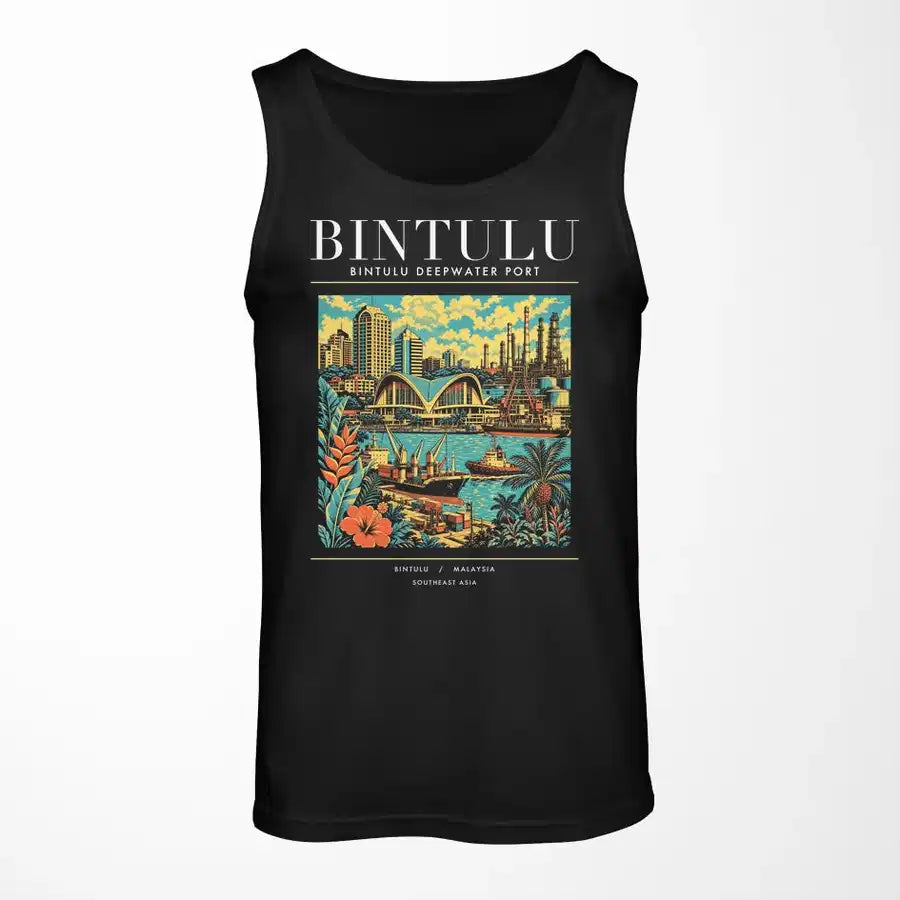 BINTULU - Poster - Tank Top - Black