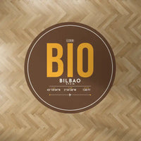 Thumbnail for Bilbao Airport (BIO) Carpets - Carpet Round - ID Tag - Brown V2