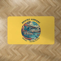 Thumbnail for Bemidji Regional Airport (BJI) Carpets - Carpet Rectangle - Badge - Yellow V2