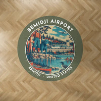 Thumbnail for Bemidji Regional Airport (BJI) Carpets - Carpet Round - Badge - Green Army V2