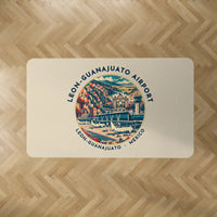 Thumbnail for Aeropuerto Internacional de Guanajuato (BJX) Carpets - Carpet Rectangle - Badge - Beige V2