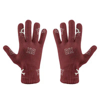 Thumbnail for Aeropuerto Internacional de Guanajuato (BJX) Gloves - Gloves - Full - Pattern - Dark Red