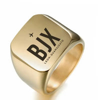 Thumbnail for Aeropuerto Internacional de Guanajuato (BJX) Rings - Ring - Golden