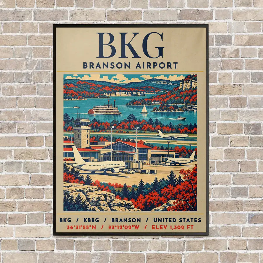BKG - Poster - Canvas Framed - Beige