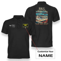 Thumbnail for BKG - Poster - Double-Side Polo - Black + Name