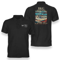 Thumbnail for BKG - Poster - Double-Side Polo - Black