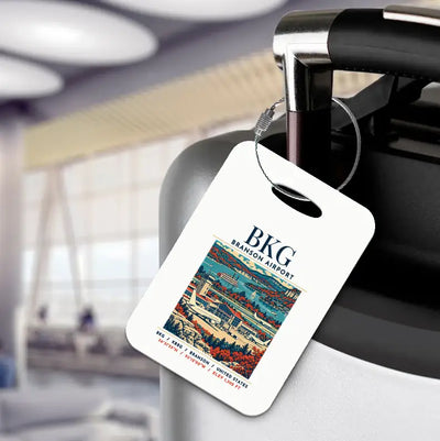 BKG - Poster - Luggage Tag - White