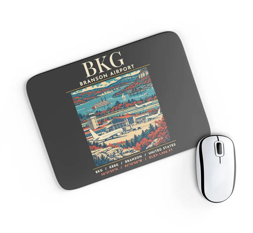 BKG - Poster - Mouse Pad - Black