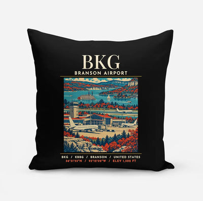 BKG - Poster - Pillow - Black