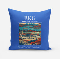 Thumbnail for BKG - Poster - Pillow - Blue