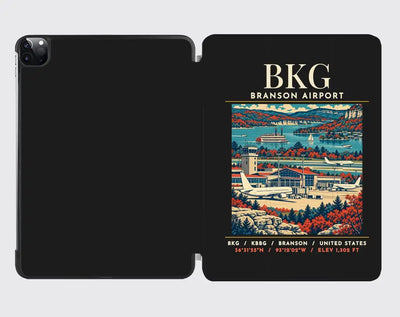BKG - Poster - iPad Case - Black