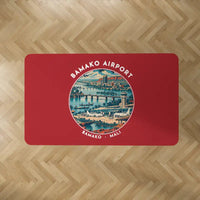 Thumbnail for Modibo Keita International Airport (BKO) Carpets - Carpet Rectangle - Badge - Red V2
