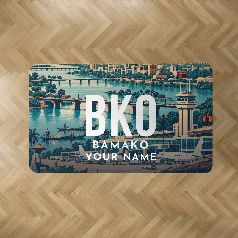 Modibo Keita International Airport (BKO) Carpets - Carpet Rectangle - Scene + Name V2