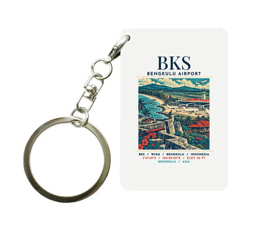 BKS - Poster - Key Chain - White