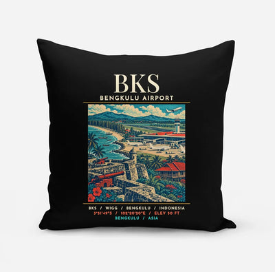 BKS - Poster - Pillow - Black