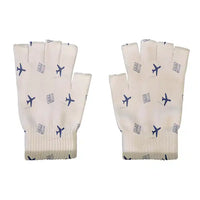 Thumbnail for Bellingham International Airport (BLI) Gloves - Gloves - Cut - Pattern - Beige