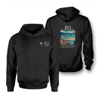 Thumbnail for BLI - Poster - Double-Side Hoodie - Black