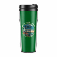 Thumbnail for Bellingham International Airport (BLI) Travel Mugs - Badge - Plastic (No Holder) - Green