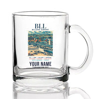 Thumbnail for Billund Airport (BLL) Glasses - Poster + Name - Coffee & Tea Glass