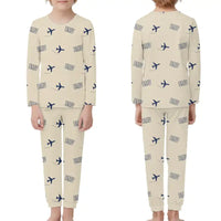Thumbnail for Buon Ma Thuot Airport (BMV) Pajamas - Children Pajamas - Beige